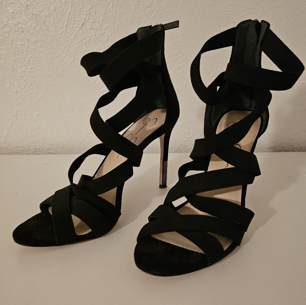 Black stilletos